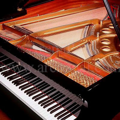 A fully restored Steinway grand piano